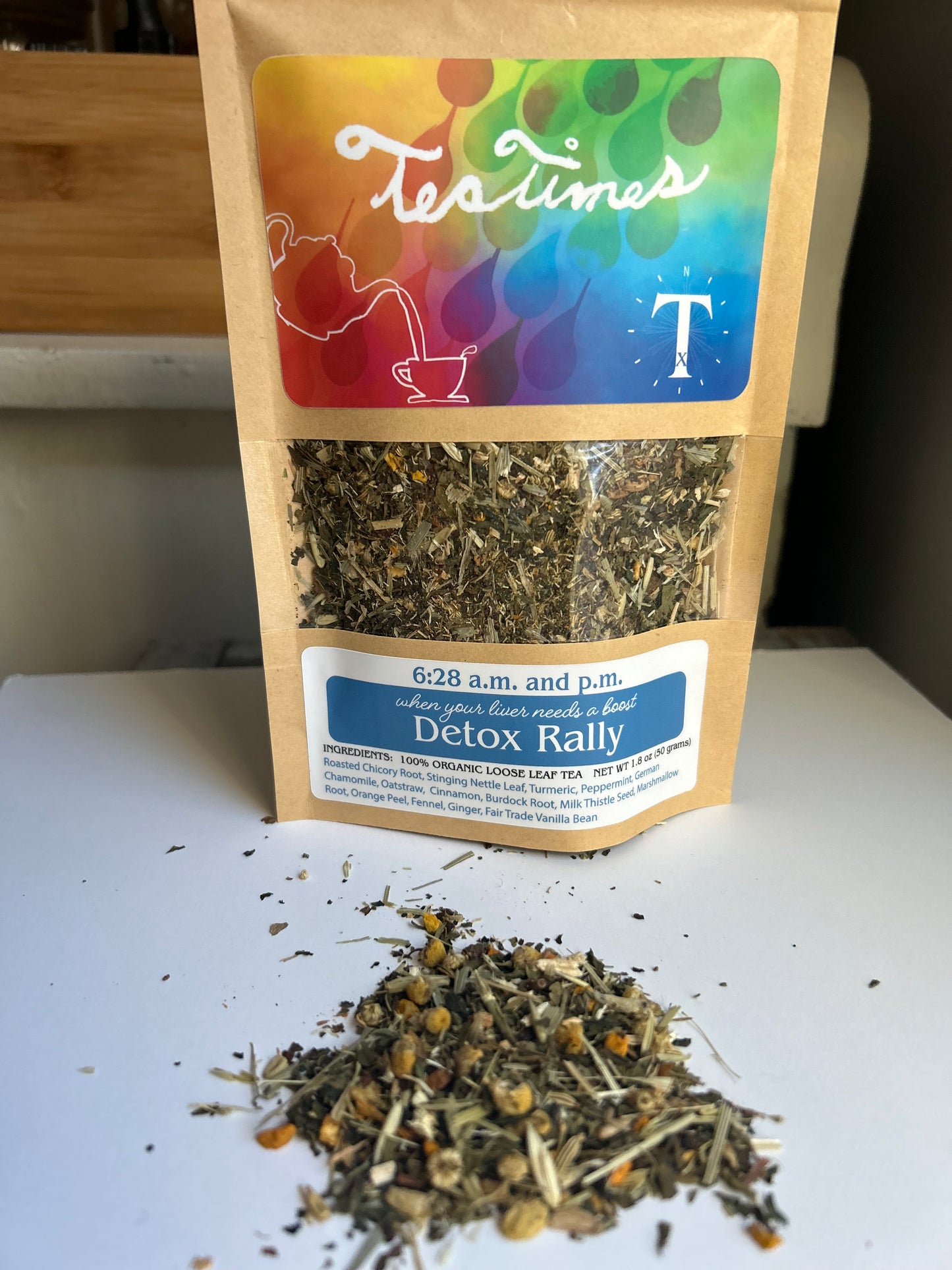 6:28 a.m./p.m. Detox Rally - when your liver needs a boost