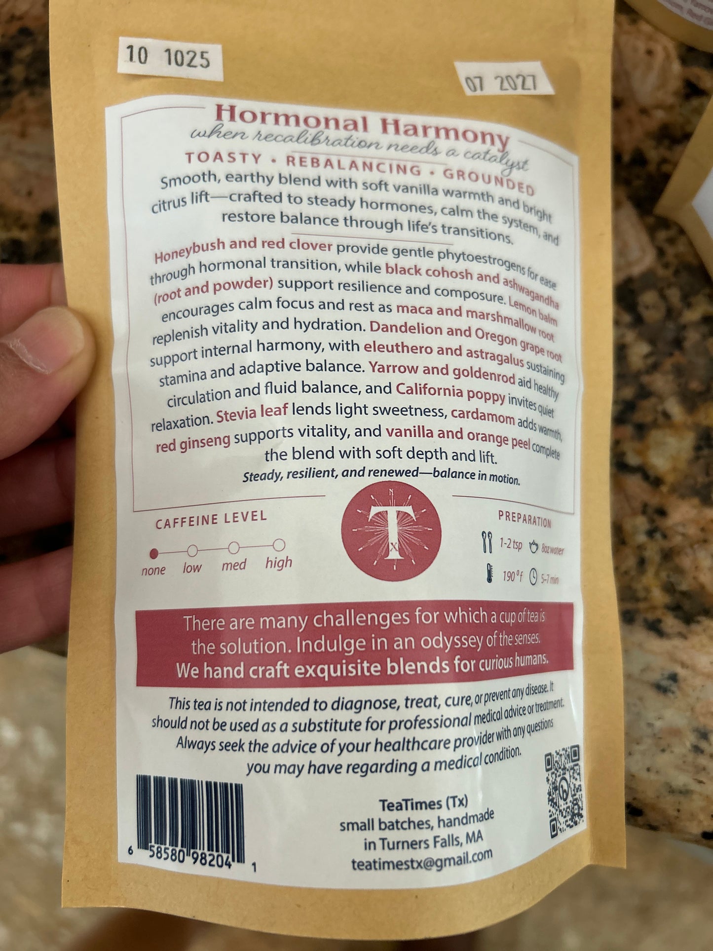 10:01 a.m. Hormonal Harmony - when recalibration needs a catalyst