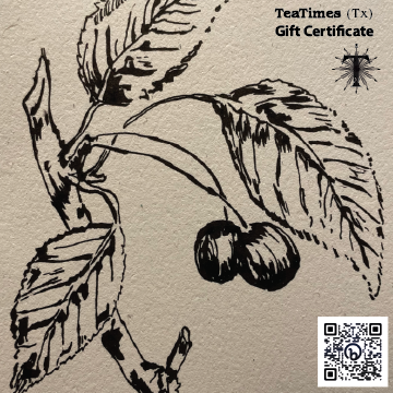 TeaTimes (Tx) Gift Certificate